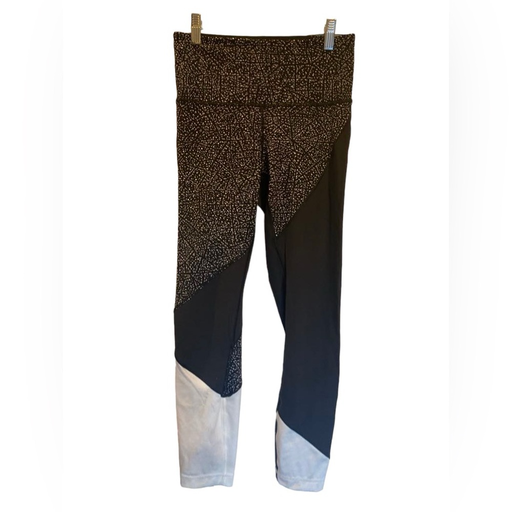 Lululemon Block Color Active Leggings Size 6 - image 2